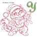 ALW961 Tangled in Christmas Alphabet