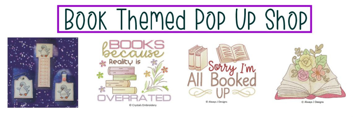 Book Themed Pop Up Store