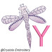 CE0027 Dragonfly Alphabet