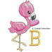 CE0032 Pink Flamingo Font