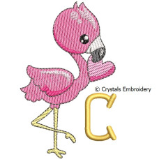 CE0032 Pink Flamingo C