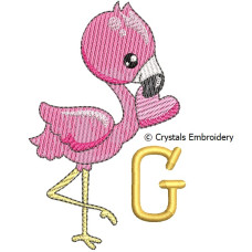 CE0032 Pink Flamingo G