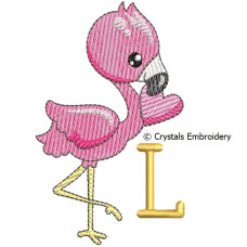 CE0032 Pink Flamingo L