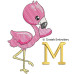 CE0032 Pink Flamingo Font