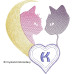 CE0045 Cats Heart Alphabet