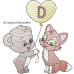 CE0046 Purr-fect Friends Alphabet