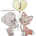CE0046 Purr-fect Friends Alphabet