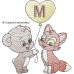 CE0046 Purr-fect Friends Alphabet