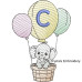 CE0053 Hot Air Ellie Alphabet