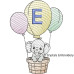 CE0053 Hot Air Ellie Alphabet