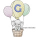 CE0053 Hot Air Ellie Alphabet