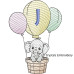 CE0053 Hot Air Ellie Alphabet