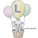 CE0053 Hot Air Ellie Alphabet