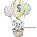 CE0053 Hot Air Ellie Alphabet