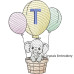 CE0053 Hot Air Ellie Alphabet