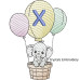 CE0053 Hot Air Ellie Alphabet