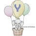 CE0053 Hot Air Ellie Alphabet