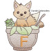 CE0058 Fox in a Pot Alphabet