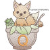 CE0058 Fox in a Pot Alphabet