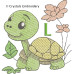 CE0062 Tortoise Alphabet
