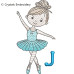 CE0069 Ballerina Alphabet