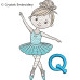 CE0069 Ballerina Alphabet