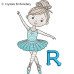 CE0069 Ballerina Alphabet