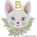 CE0077 Garden Cat Alphabet