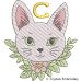 CE0077 Garden Cat Alphabet