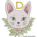 CE0077 Garden Cat Alphabet