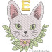 CE0077 Garden Cat Alphabet