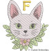 CE0077 Garden Cat Alphabet