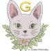 CE0077 Garden Cat Alphabet