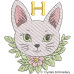 CE0077 Garden Cat Alphabet