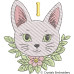 CE0077 Garden Cat Alphabet