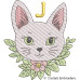 CE0077 Garden Cat Alphabet