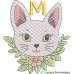 CE0077 Garden Cat Alphabet
