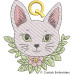 CE0077 Garden Cat Alphabet