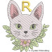 CE0077 Garden Cat Alphabet