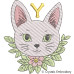 CE0077 Garden Cat Alphabet