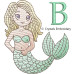 CE0080 Mermaid Alphabet