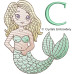 CE0080 Mermaid Alphabet