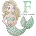 CE0080 Mermaid Alphabet