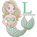 CE0080 Mermaid Alphabet