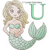 CE0080 Mermaid Alphabet