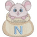CE0082 A Bag of Mouse Alphabet