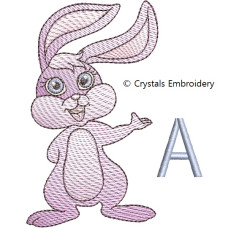 CE0085 Bunny Alphabet