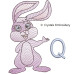 CE0085 Bunny Alphabet