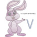 CE0085 Bunny Alphabet