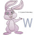 CE0085 Bunny Alphabet